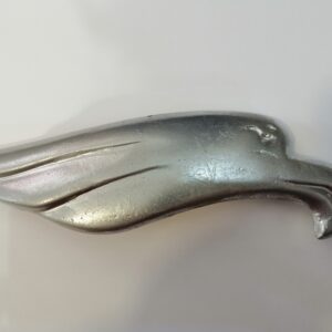 Emblema Gilera Águila Aquilotto original  gris mate