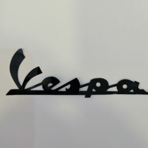 Emblema Vespa negro
