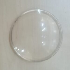 Cristal óptica faro en plástico