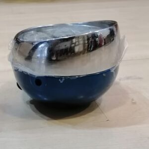Carcasa faro con cerquillo azul Rinder
