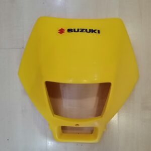 Portafaro para Suzuki amarillo.