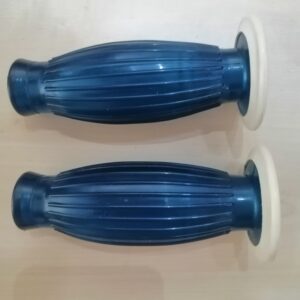 Juego puños para Vespa años 50 y 60 en goma azules.