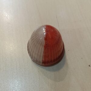 Cristal piloto Gemo bicolor rojo/blanco para moto clásica
