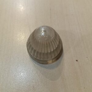 Cristal piloto Gemo blanco para moto clásica.